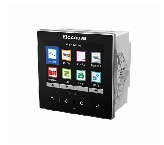 Compteur de puissance multifonctionnel d'énergie CA de conception modulaire