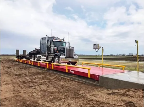 Pont-bascule modulaire haute précision pour camions Ntep (120 klb)